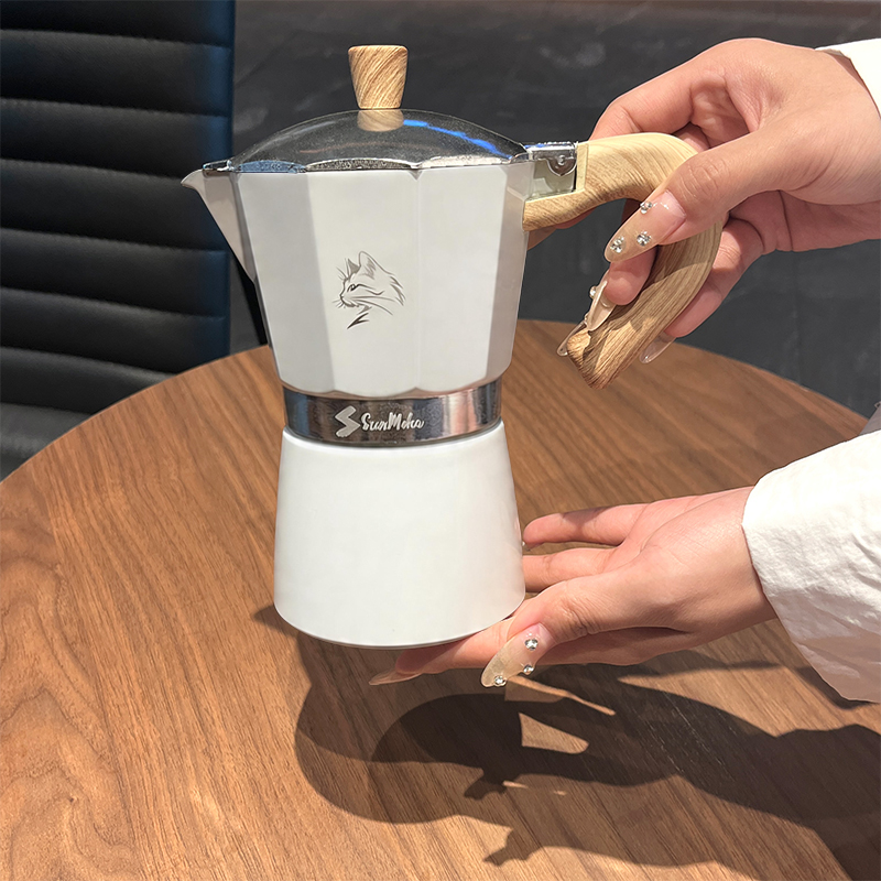 Moka Pot Stove - Кофеварка Moka Pot на 3/6 чашек