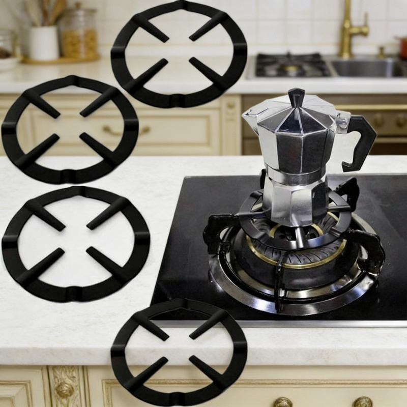 Moka Pot Stove - Набор из 4 железных подставок-кольцевых переходников