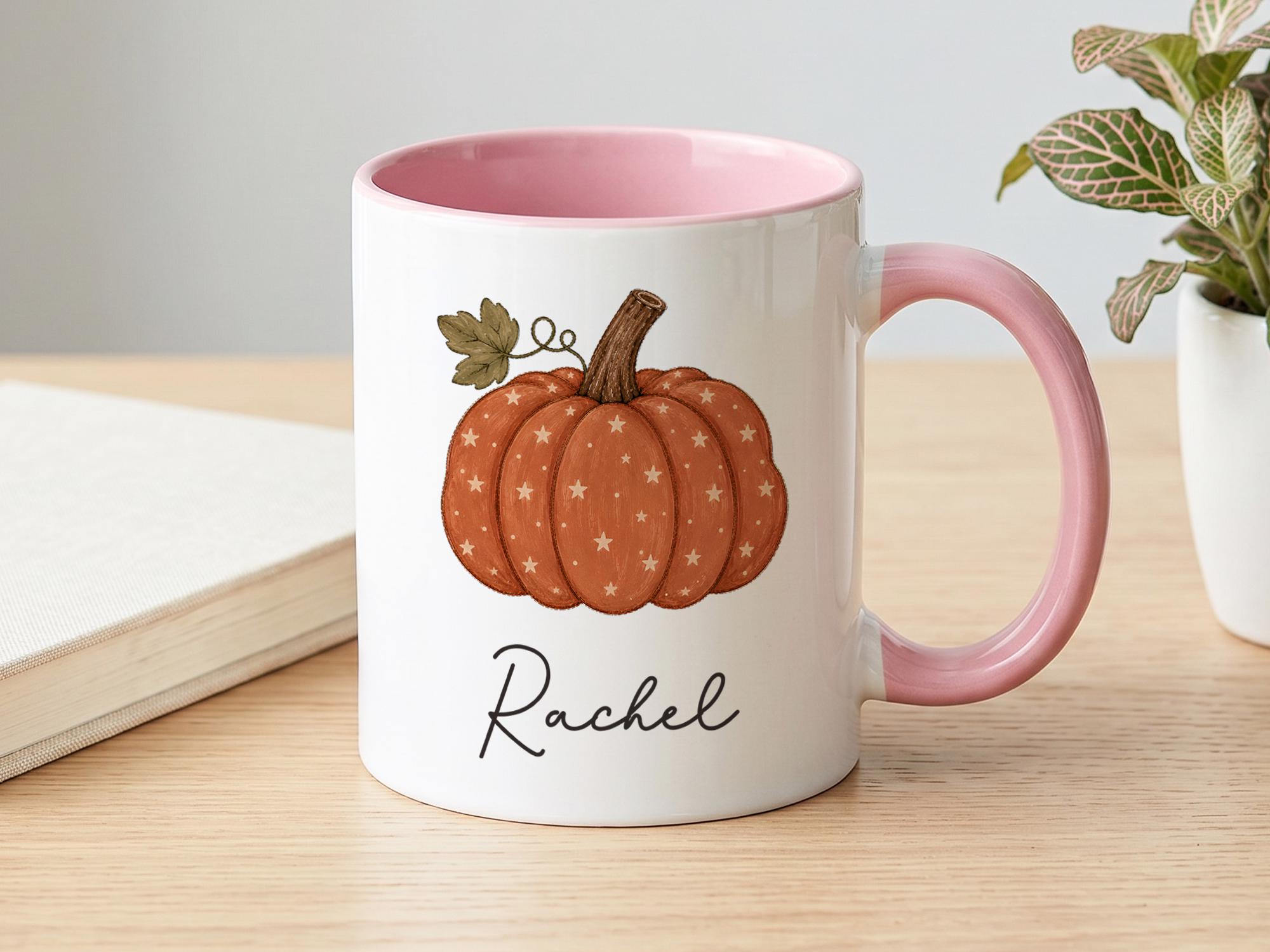 Coffee Tea Name - Персонализированная кружка в виде тыквы, кофейная