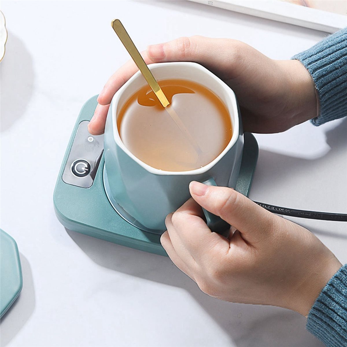 [Акция] Подогреватель для круж – обзор и цена Coffee Tea With Milk